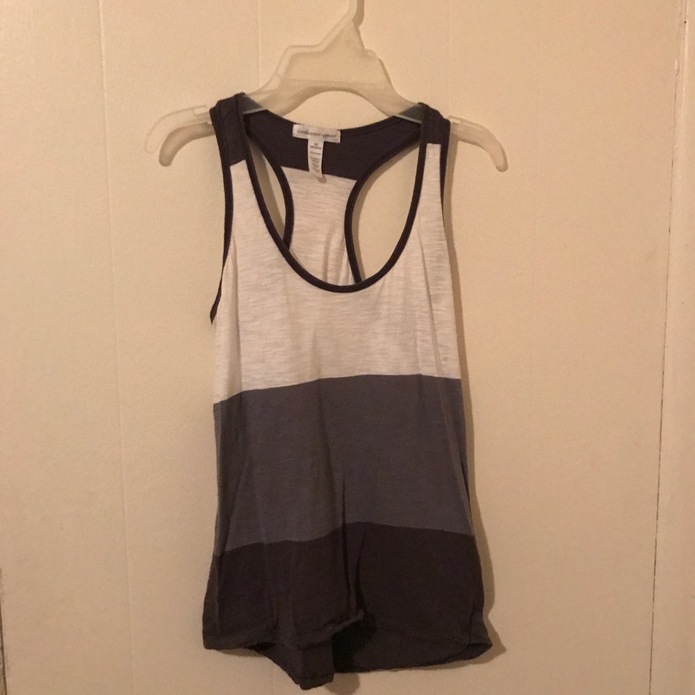 Color block tank top